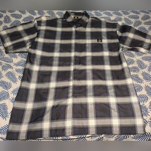 Lowrider Classic Blue Navy And White Short Sleeve Shirt Please read description